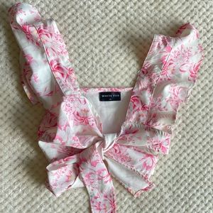 White Fox Set Sail Crop